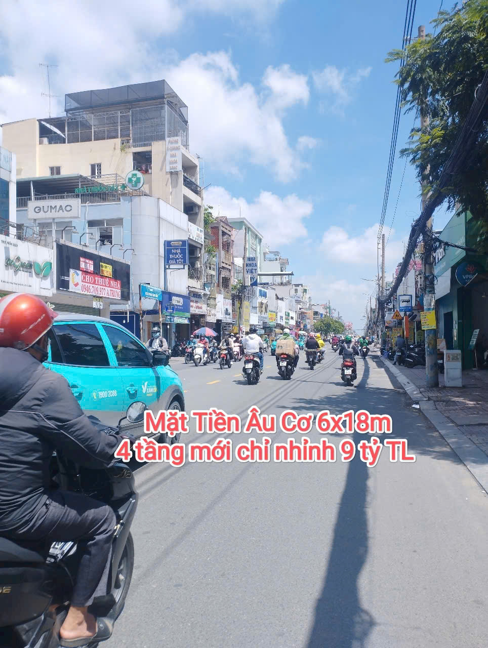 Bán Nhà Mặt Tiền Âu Cơ - 6x18m - 4 tầng mới chỉ nhỉnh 9 tỷ - Ảnh chính